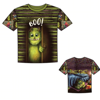 Jersey Baumwolle Monster von Stenzo - Panel